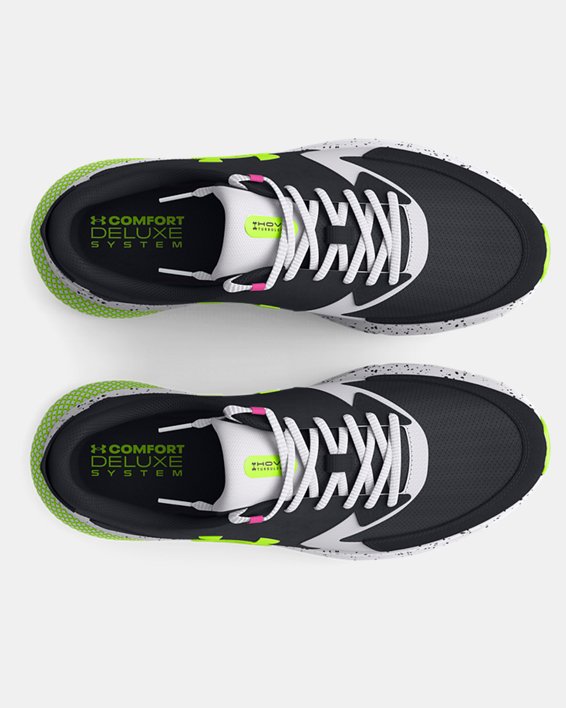 Men's UA HOVR™ Turbulence Running Shoes in Black image number 2
